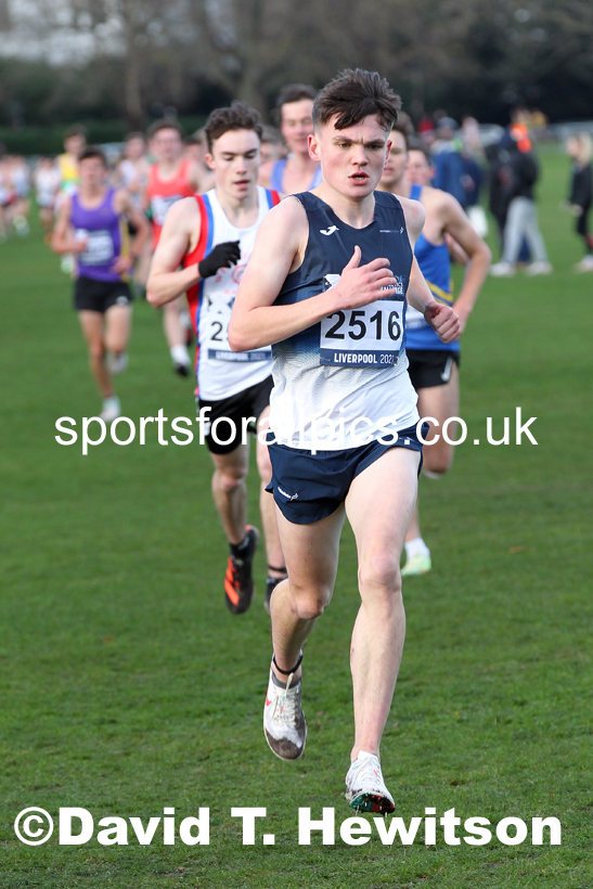 Mens under-20s, European Cross Country Championships Trials, Sefton Park, Liverpool. Photo: David T. Hewitson/Sports for All Pics